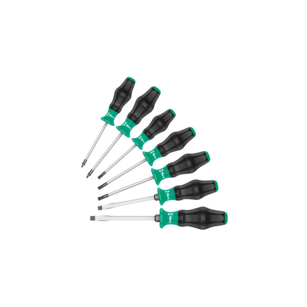 05345246001 Wera 1334/1335/1350/7 Juego de Desarmador Kraftform Comfort de 7 Piezas