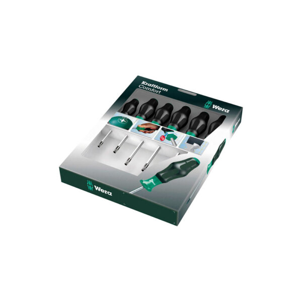 05031554001 Wera 1367/6 Juego de Desarmador Kraftform Comfort Torx de 6 Piezas
