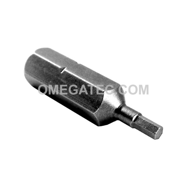 185-2MM Apex Punta con Cabeza de Dado (Hex-Allen) 1/4'', Métrico