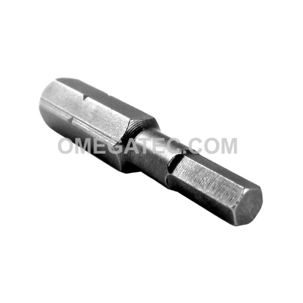 185-4MM Apex Punta con Cabeza de Dado (Hex-Allen) 1/4'', Métrico