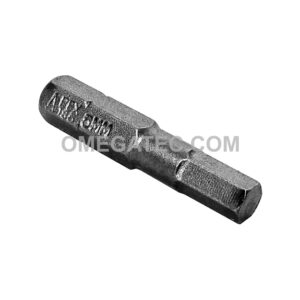 185-5MM Apex Punta con Cabeza de Dado (Hex-Allen) 1/4'', Métrico