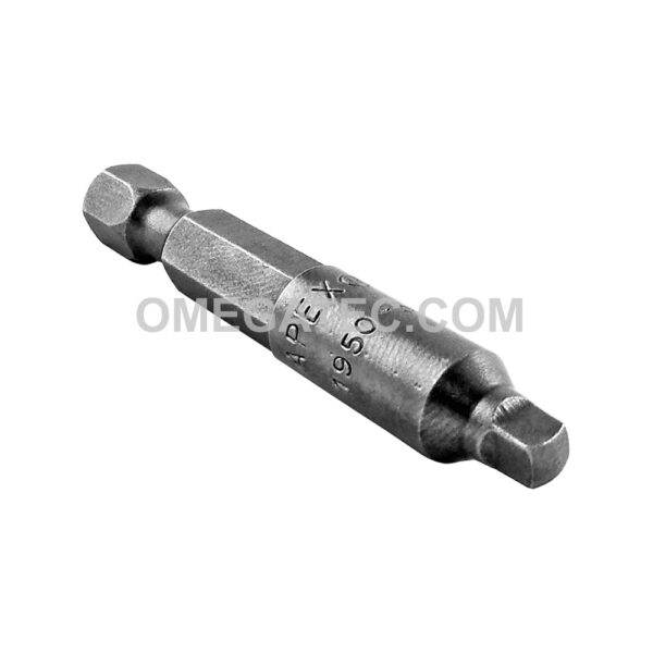 1950-3X Apex Punta con Receso Cuadrado de 1/4'' #3 con Impulsor de Poder, Cuerpo Vuelto