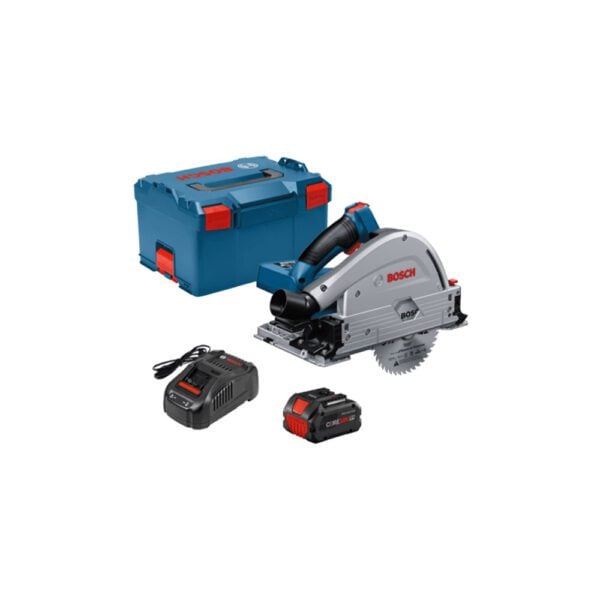 Bosch GKT18V-20GCL14 PROFACTOR Kit de Sierra de Riel Conectada-Ready de 5 1/2'' de 18V