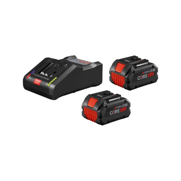 Bosch GXS18V-13N24 Kit de Inicio CORE18V con Baterías de Rendimiento CORE18V 8.0Ah