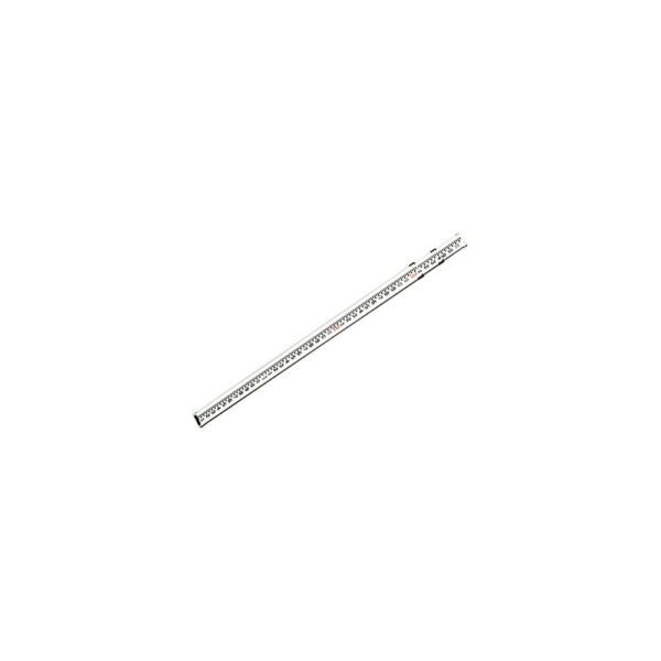 CST/berger 06-808C Vara Telescópica de Aluminio de 8 Pies en Pies, Pulgadas y Octavos