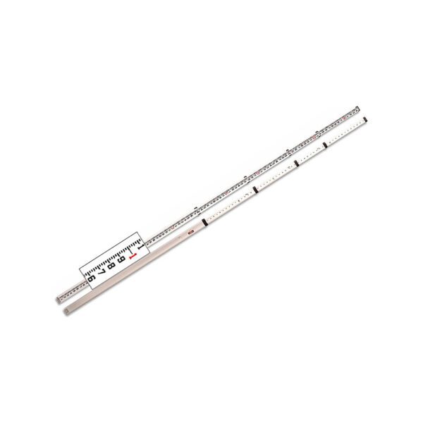 CST/berger 06-816 5 Secciones, Vara Telescópica de Aluminio de 16 pies en Pulgadas, Décimos