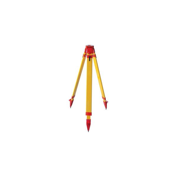 CST/berger 60-FGHD20-ON Trípode de Cabeza Plana de Fibra de Vidrio de Servicio Pesado de 42''-72'', 5/8'' por 11