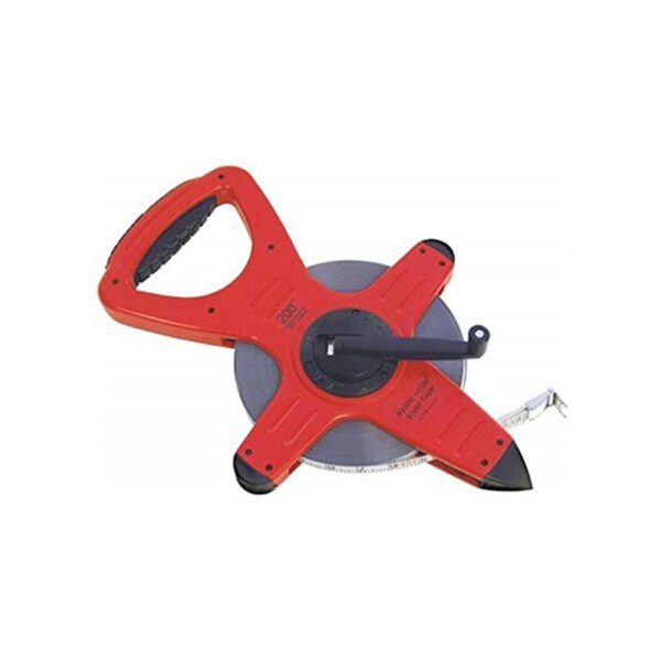 CST/berger 82-20010B Serie 82 200 Pies de Cinta Abierta de Acero Revestida de Nylon con Una Cara Zip-Line en Pies/10ths/100ths (Rolatape)
