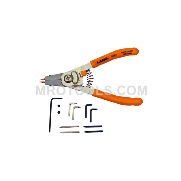 1435 Lang Quick Switch Alicate con Tope Ajustable y Kit de Puntas