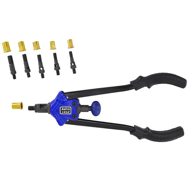 Astro Pneumatic 1452 Kit de Remachadora Manual para Ajuste de Tuercas/Roscas XL de 1/2'' de Capacidad