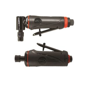 Astro Pneumatic 222 ONYX Kit de 2PC Amoladora de Matriz con Amoladora de Matriz de ángulo de 90 Grados de 1/4'' y Amoladora de Matriz Media de 1/4''