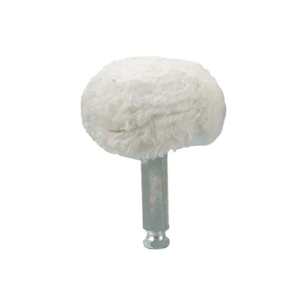 Astro Pneumatic 3059-03 Buff en Forma de Champiñón de Algodón 100% de 3''
