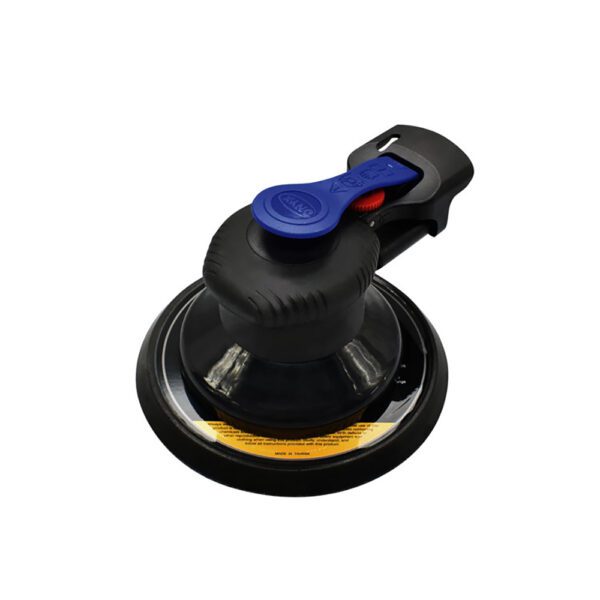 Astro Pneumatic 325P ONYX Lijadora de Palma para Acabados de 6'' con Almohadilla de Respaldo PU PSA de 6'' - Carrera de 3/32''