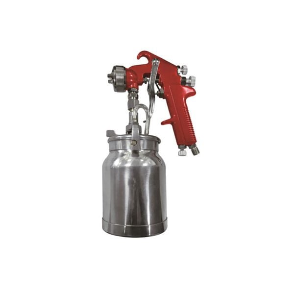 Astro Pneumatic 4008 Pistola de Pulverización con Copa - Mango Rojo 1.8mm Boquilla