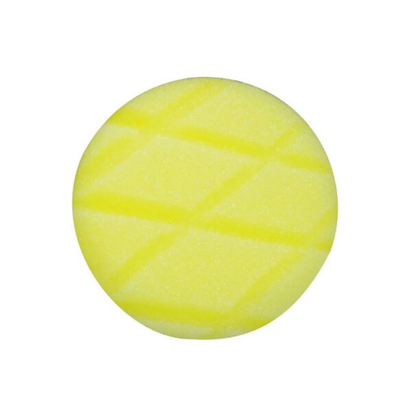 Astro Pneumatic 4635 Almohadilla de Espuma de Corte de Diamante Amarillo de 3'' - Hook & Loop