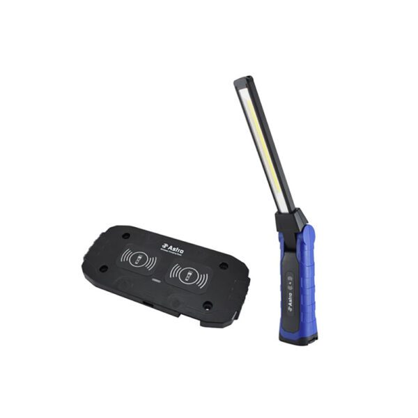 Astro Pneumatic 52SLC Luz Delgada LED Doble Cara Plegable de 500x2 Lúmenes con Almohadilla de Carga Inalámbrica