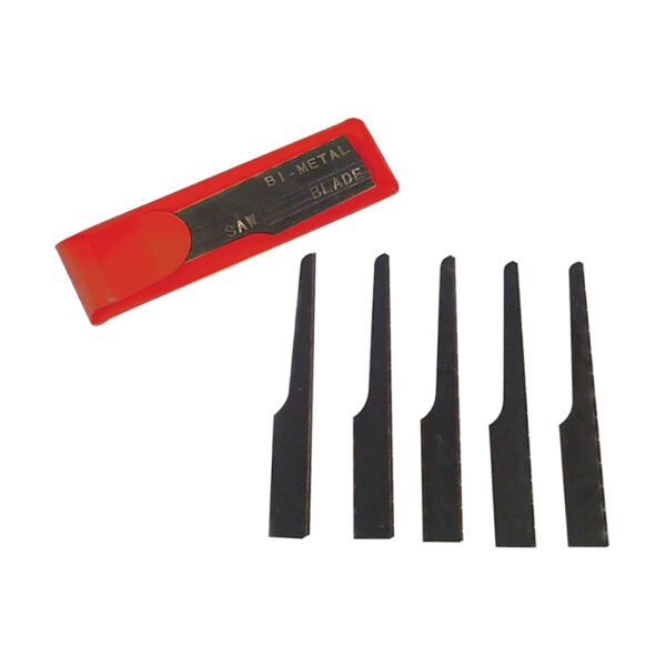 Astro Pneumatic 5SAWR Hojas de Sierra de Aire para Astro Pneumatic 129TW - 32 Dientes por Pulgada - Juego de 5PC