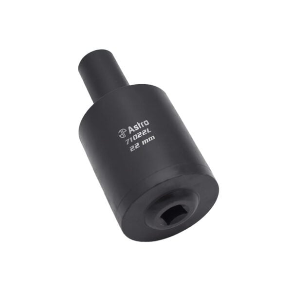 Astro Pneumatic 71022L 22mm (7/8'') Dado de Tambor para Tuerca de Rueda ? Dado Delgado Multiplicador de Par de Impacto