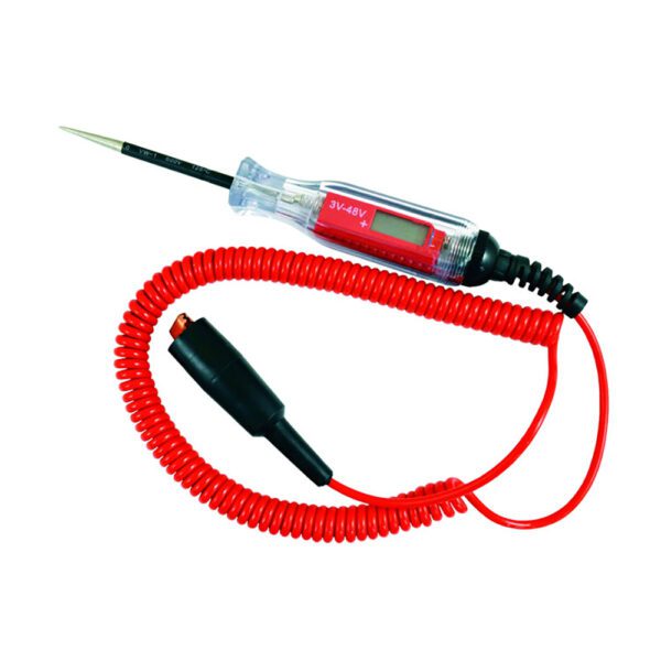 Astro Pneumatic 7764 Probador de Circuitos de Amplio Rango de 3-48V con LCD Digital