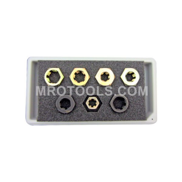 801 Lang Kit Restaurador de Rosca de Extremo de Eje ATV de 7 Piezas