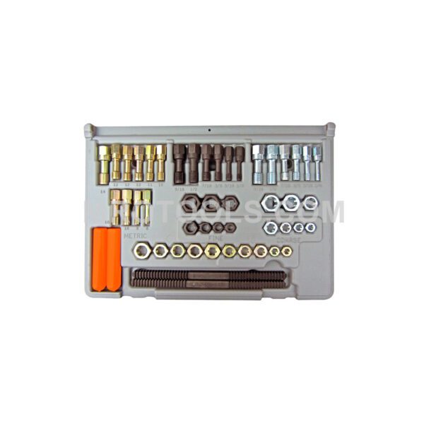 971 Lang Kit Restaurador de Roscas Métricas y SAE de 48 Piezas