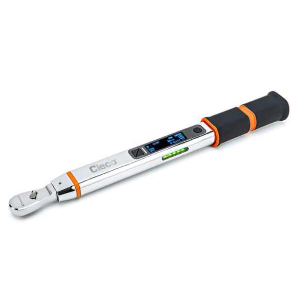 ETWA25IC Cleco Llave de Torque Eléctrica Avanzada con Cabeza Intercambiable de 1/4'' Drive 5-25 Nm