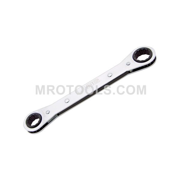 RB-1416-DH Lang Llave de Caja de Trinquete Plana, 12 Puntos, SAE