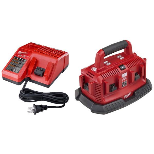 T50-1000547 Cleco CellCore/CellTek Cargador, M18 6-BAY UK