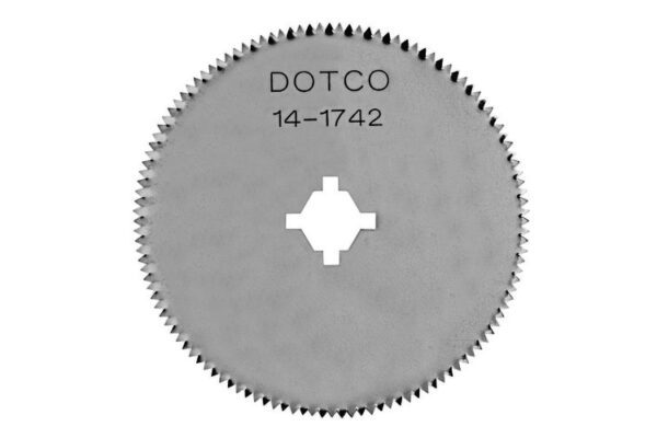 14-1747 Dotco Hoja de Sierra, Sierras Oscilantes con Agujero de Eje de 3/8''