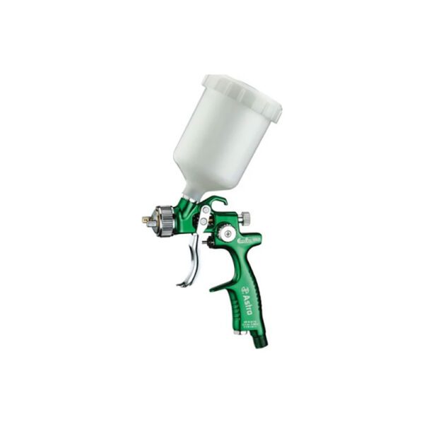 Astro Pneumatic EUROHVT12 EuroPro Pistola de Retoque HVLP Forjada con Boquilla de 1.2mm y Copa de Plástico