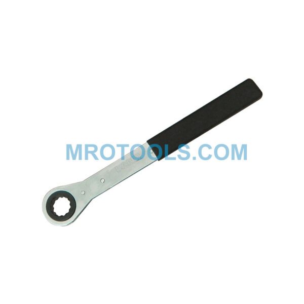 RBM-30 Lang Llave de Caja de Trinquete Plana 12 Puntos, Grande, Métrica
