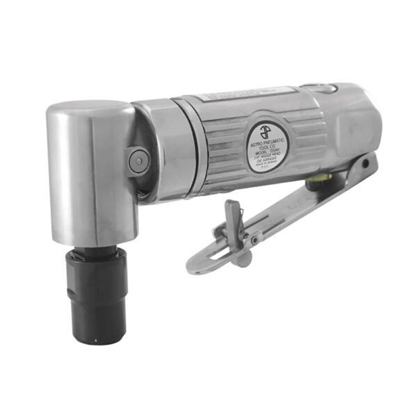 Astro Pneumatic T20AH Amoladora de Matriz de ángulo de 90 Grados de 1/4'' con Palanca de Seguridad - Escape Frontal - 20,000RPM