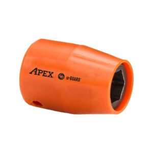 UG-M-7MME1 Apex Dado de Impacto u-Guard Est?ndar de 6 Puntos, M?trico, Magn?tico, Accionamiento Cuadrado de 1/4''