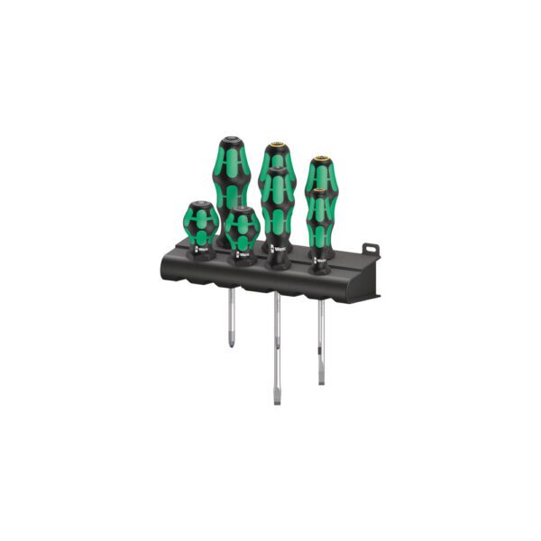 05008901001 Wera Juego de 7 Piezas 300 Kraftform Plus Mix 2 Destornillador