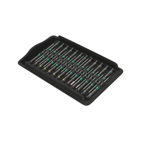 05134000001 Wera Juego de 25 Piezas Big Pack 1 Kraftform Micro Destornillador