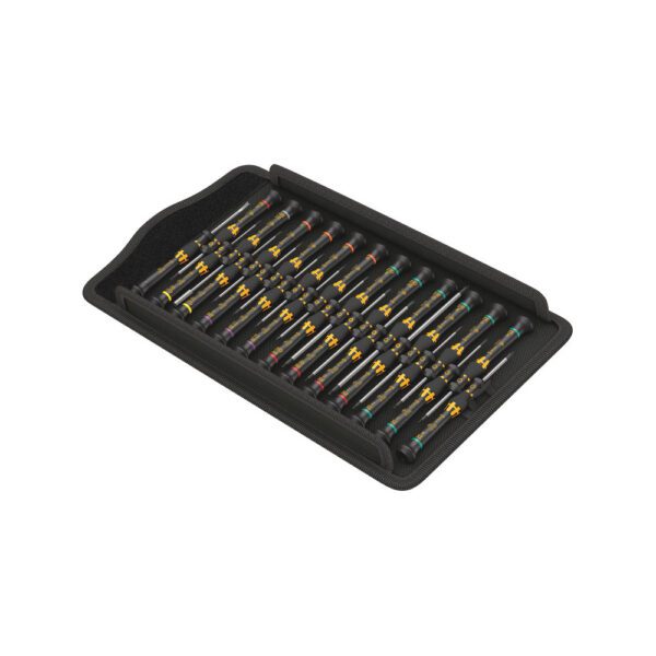05134019001 Wera Juego de 25 Piezas ESD Kraftform Micro Big Pack 1 Juego de Destornilladores