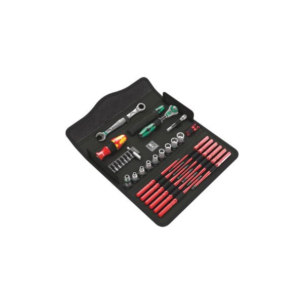 05135871001 Wera Juego de Herramientas de Mantenimiento Kraftform Kompakt W Imperial 1 de 35 Piezas