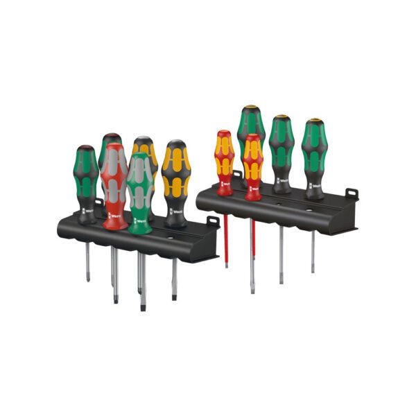 05347106001 Wera Juego de 11 Piezas XXL 3 Kraftform Plus Destornillador