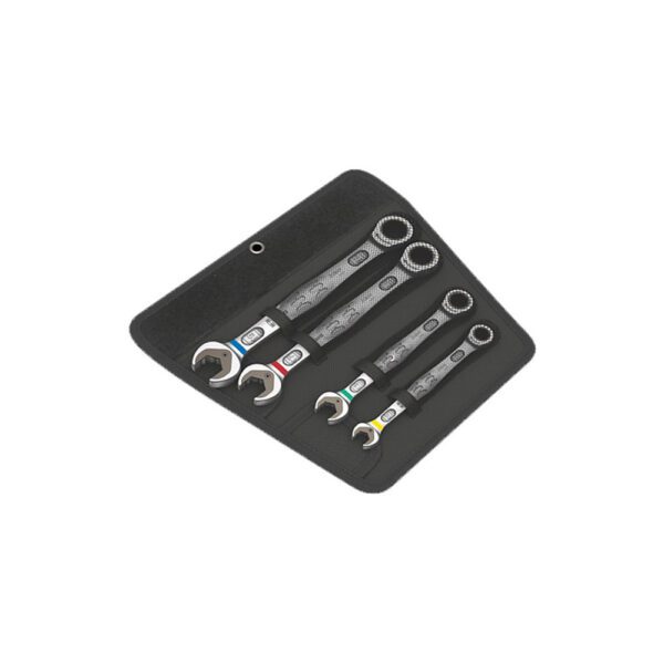 05073290001 Wera 6000 Joker Juego de 4 Piezas de Llaves Combinadas con Trinquete