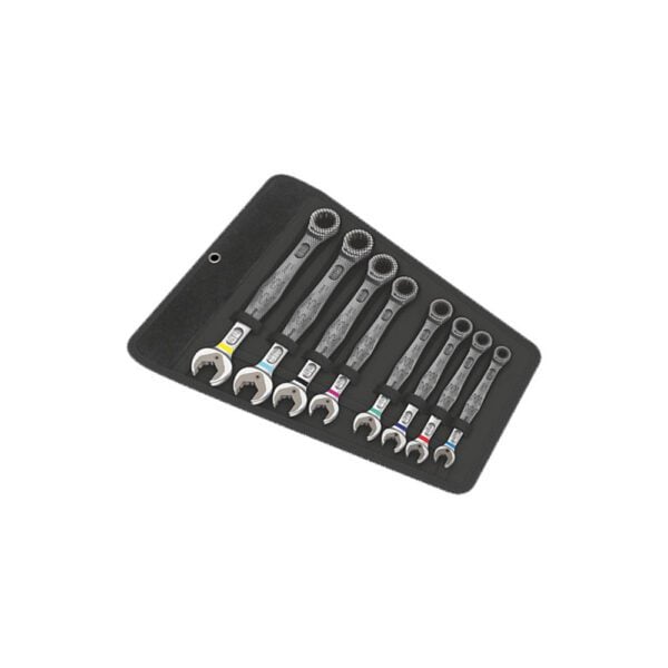 05020012001 Wera 6000 Joker Juego de 8 Piezas de Llaves Combinadas con Trinquete Imperial
