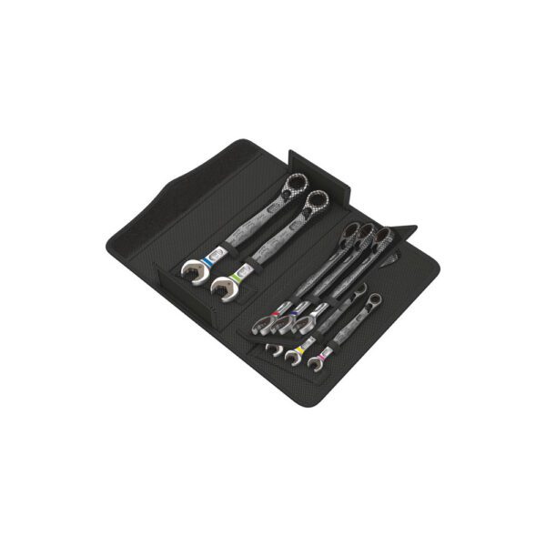 05020091001 Wera 6001 Joker Switch Juego de 11 Piezas de Llaves Combinadas con Trinquete