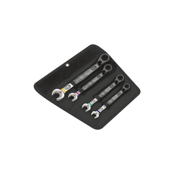 05020092001 Wera 6001 Joker Switch Juego de 4 Piezas de Llaves Combinadas con Trinquete Imperial