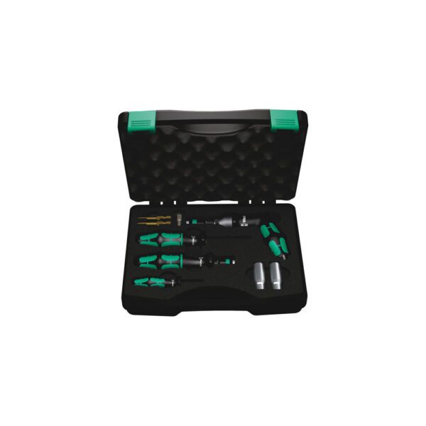 05074745001 Wera Set de Montaje del Sistema de Control de Presión de Neumáticos 7443/61/9 de 9 piezas