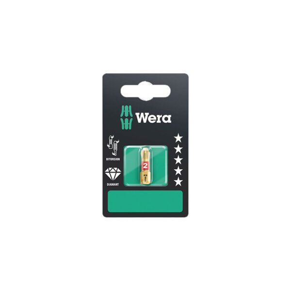 05073332001 Wera Punta 851/1 #1 BDC SB 1/4'' Hex Phillips