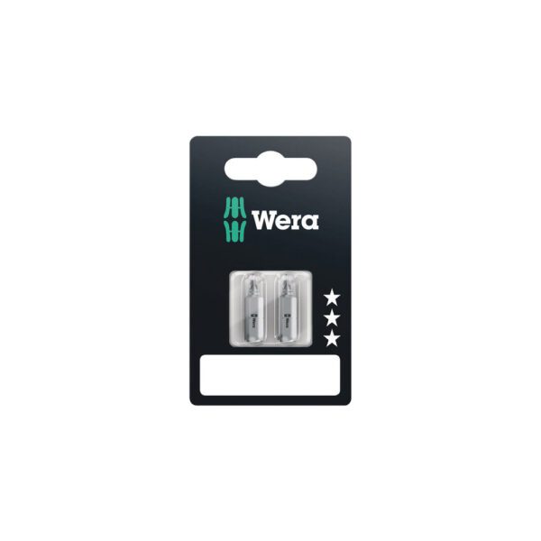 05073304001 Wera Punta 851/1 #1 Z 1/4'' Hex SB Phillips (Paquete de 2)