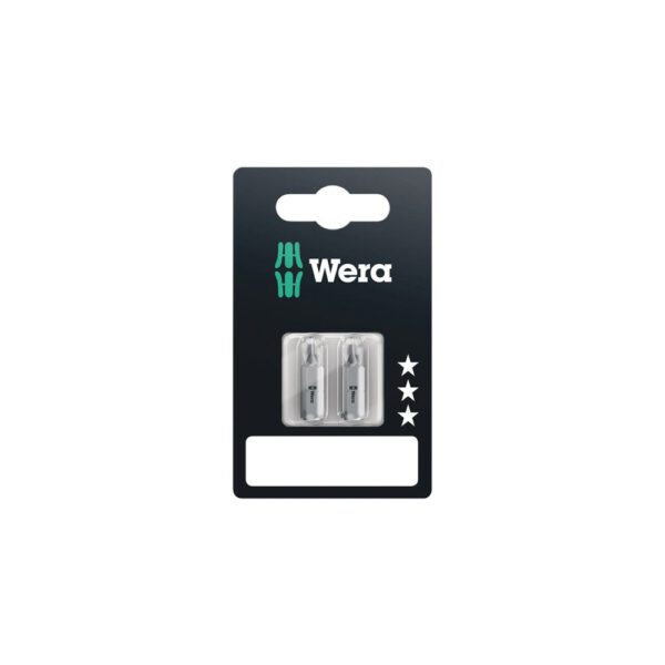 05073305001 Wera Punta 851/1 #2 Z 1/4'' Hex SB Phillips (Paquete de 2)
