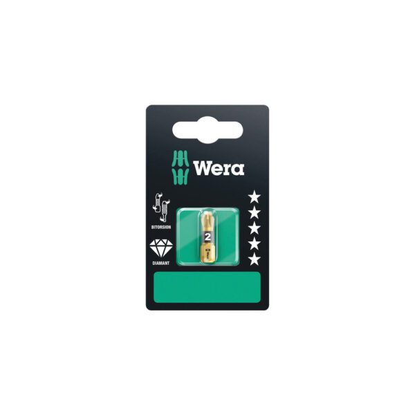 05073337001 Wera Punta 855/1 BDC SB 1/4'' Hex Pozidriv