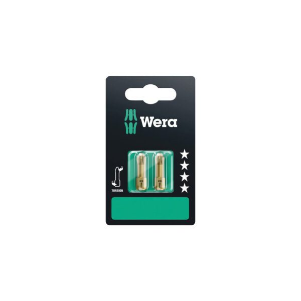05073370001 Wera Juego de Puntas 855/1 TH SB 1/4'' Hex Pozidriv (Paquete de 2)