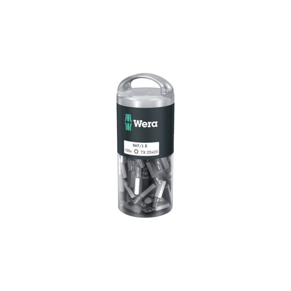 05072452001 Wera Punta 867/1 Z DIY 1/4'' Hex Torx (Paquete de 100)