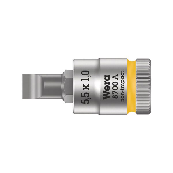 05003321001 Wera 8700 A FL Dado de Punta Zyklop Ranurado de 1/4''